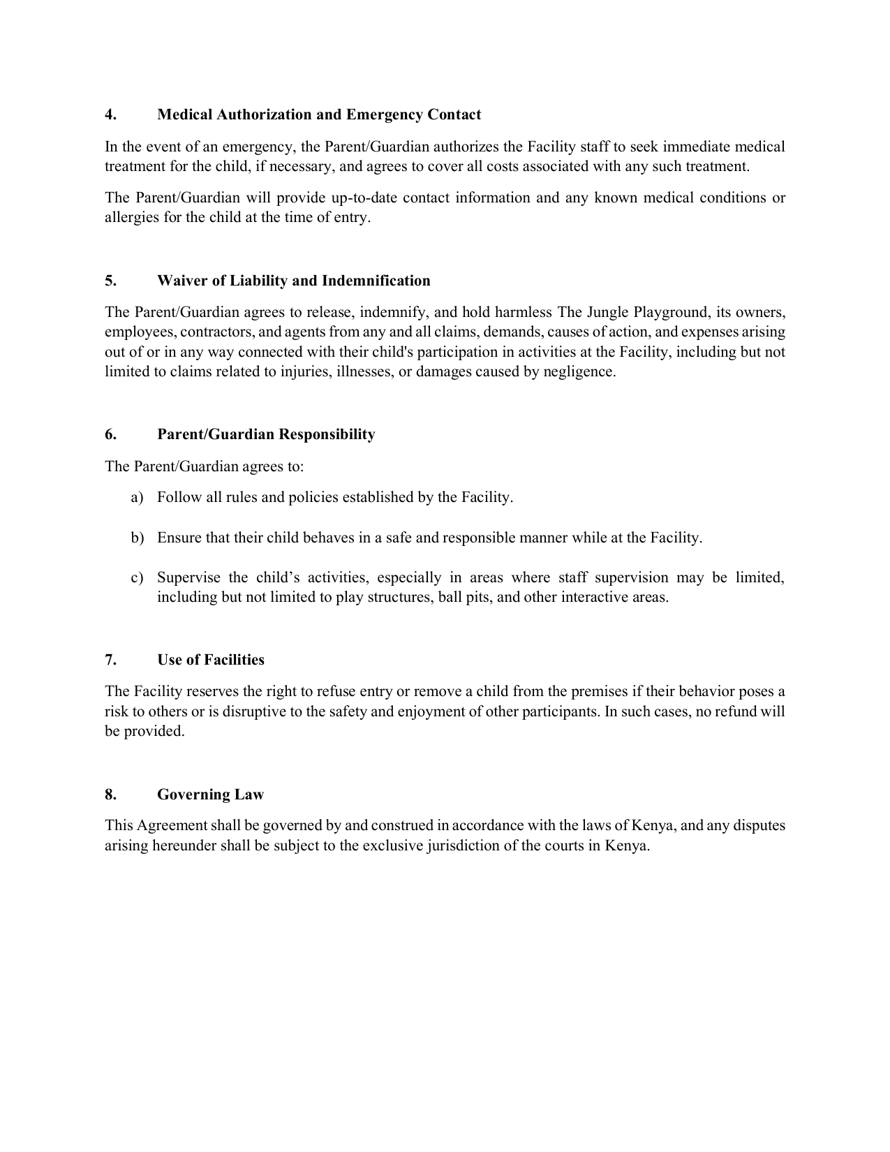 Waiver page 2